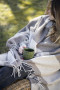 COFFEE & MORE TEA MUG, GREEN