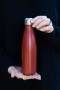 Butelka ze stali NILS 12/24H 0,5 L, czerwony