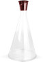 GURKEN WINE CARAFE, CLEAR/DARK RED