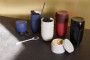 TED THERMAL YOGHURT MUG WITH SPOON, BLUE