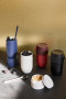 TED THERMAL YOGHURT MUG WITH SPOON, BORDEAUX