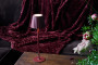 ESTELLA FLEECE PLAID, BORDEAUX