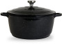 ISAK CASSEROLE, BLACK
