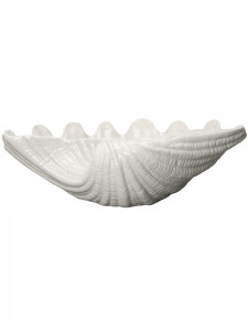 Miska SHELL L, biały