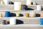 VASE/CANDLE HOLDER CALORE M, PETROL