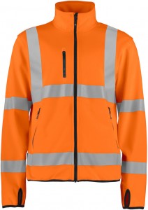6105 LEKKI SOFTSHELL - EN ISO 20471 KLASA 3