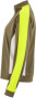 EVOLVE 2.0 CONTRAST HALF ZIP WOMAN