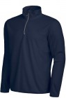 MELTON HALF ZIP