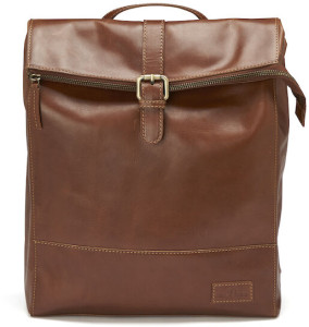 LEATHER LINE BACKPACK COGNAC ONE SIZE