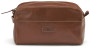 LEATHER LINE TOILET CASE COGNAC ONE SIZE