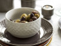 COFFEE & MORE SIDE PLATE, GREY