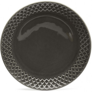 COFFEE & MORE SIDE PLATE, GREY