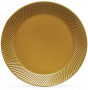 COFFEE & MORE SIDE PLATE, YELLOW