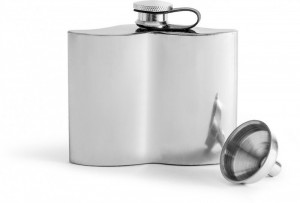 Club pocket flask, Mustasch