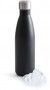 NILS STEEL BOTTLE BLACK, 50CL, 24/12 H