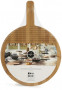 CUTTING & SERVING BOARD ROUND, BAMBOO