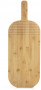 CUTTING & SERVING BOARD OVAL BIG, BAMBOO