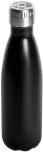 STEEL BOTTLE BLACK WITH SPEAKER 24/12 H 50CL