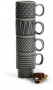 COFFEE & MORE, MULLED WINE/ESPRESSO CUP GREY 4-P