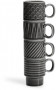 COFFEE & MORE, MULLED WINE/ESPRESSO CUP GREY 4-P