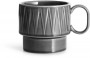 COFFEE & MORE , TEA MUG GREY