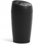 CAR MUG WITH LOCK BUTTON, MATT BLACK 24CL