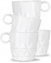 PICNIC COFFEE MUG 4-PCS, WHITE