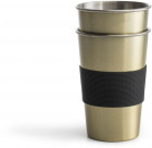 STEEL MUG 50 CL 2-PACK, GOLD