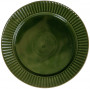 COFFEE & MORE PLATE, GREEN 27CM