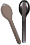 TO GO CUTLERY 3-PCS/SET, BLACK/SILVER