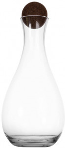 NATURE WINE CARAFE WITH CORK STOPPER