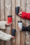 LOKE TRAVEL MUG WITH LOCKING FUNCTION SMALL, RED