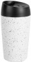 LOKE TRAVEL MUG, LOCKING FUNCTION S, WHITE/BLACK