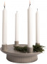 MARIA CANDLE HOLDER, BEIGE