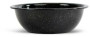 DORIS ENAMEL BOWL, BLACK