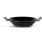 DORIS ENAMEL PAN SMALL, BLACK