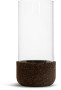 DANTE LANTERN SMALL, DARK BROWN