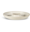 ELLEN SERVING PLATE, OFF WHITE