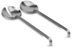 ESTELLE SALAD SERVERS, SILVER