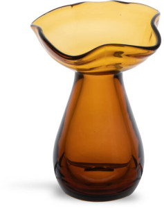 VIVA VASE MINI, AMBER