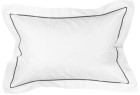 CARL PILLOW CASE, WHITE