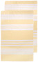 ELLA HAMAM 50X70CM, 2-PCS, YELLOW