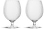 BILLI BEER GLASS, 2-PCS, CLEAR