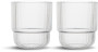 BILLI WATER GLASS, 2-PCS, CLEAR