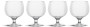 BILLI WINE GLASS, 4-PCS, CLEAR