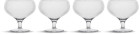 BILLI COUPE GLASS, 4-PCS, CLEAR