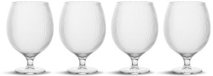 BILLI BEER GLASS, 4-PCS, CLEAR