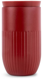 TOVA CAR MUG, BURGUNDY