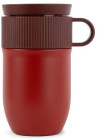 TED CAR MUG, BURGUNDY