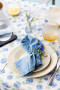 EDEN DENIM NAPKIN, 2-PCS, BLUE